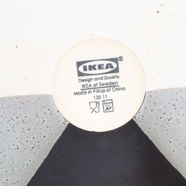 IKEA etikett på skålens botten