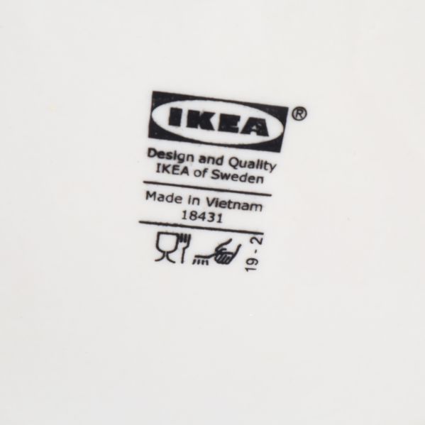 IKEA-logotyp på undersida