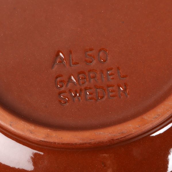 Närbild av Stämpel Närbild Gabriel Sweden på undersidan