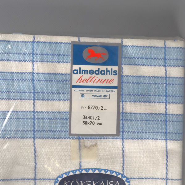 Almedahls hellinne etikett och mått