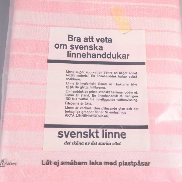 Skötselråd svenskt linne