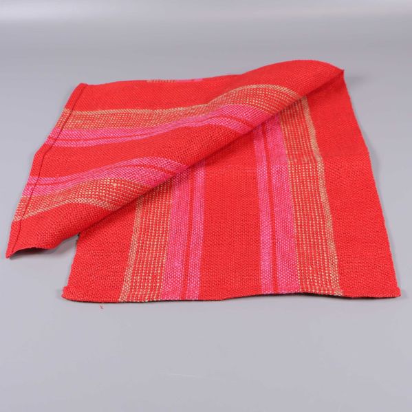 Löparen delvis vikt för att visa material och kanter