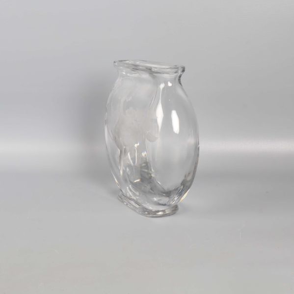 Glasvas från andra sidan, tydlig rundning