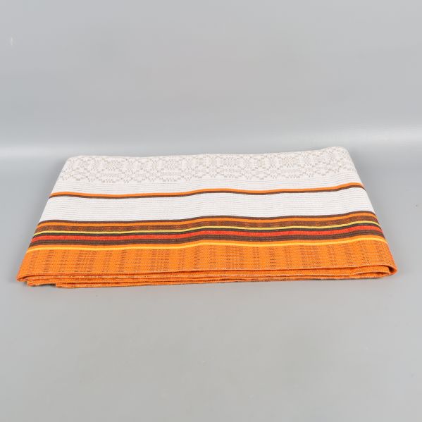 Hopvikt bordslöpare med orange och bruna ränder