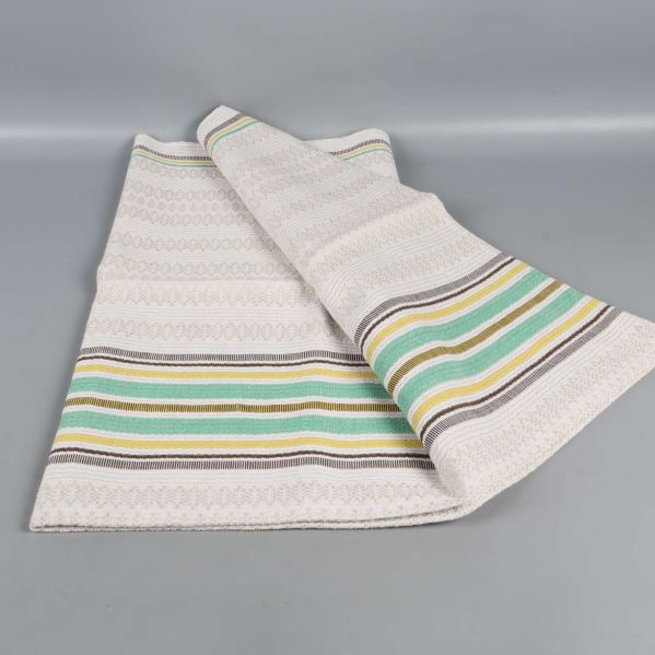 Duk delvis utvecklad så randigt mönster syns tydligt