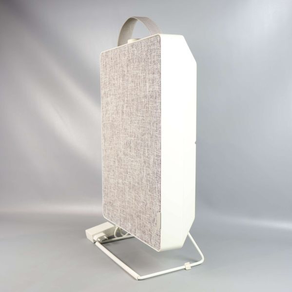 Luftrenare i halvsida vinkel med bärhandtag