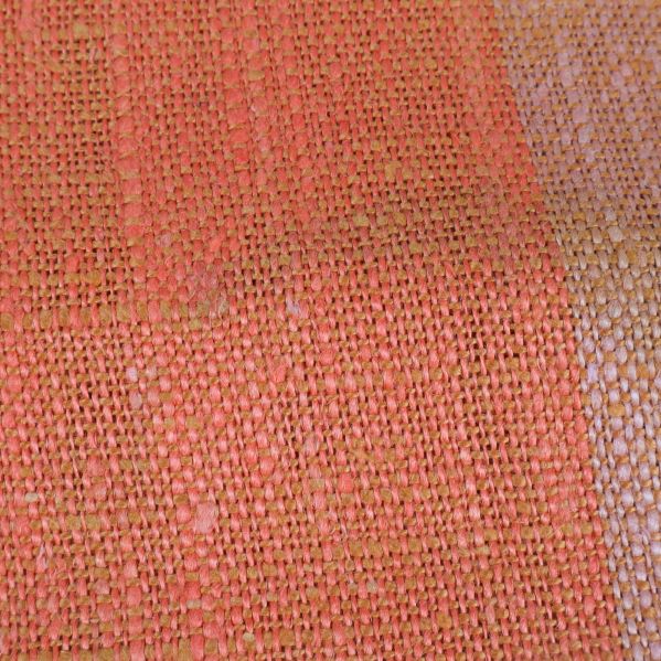 Detalj närbild på vävstruktur med fläck