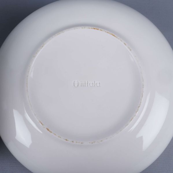 Botten av ytterkrukans fat med Iittala-märkning