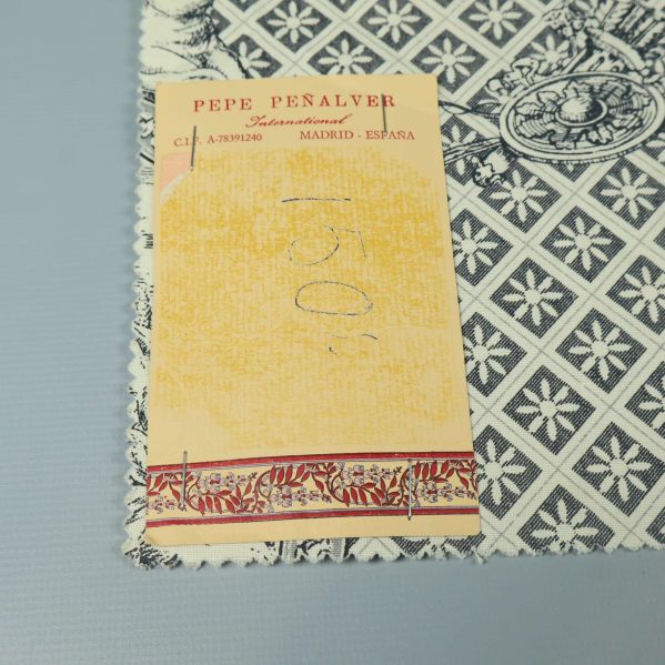 Närbild på etikett från Pepe Peñalver