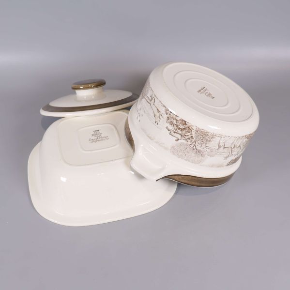 Bottensignatur med Rörstrand och Svensk Natur