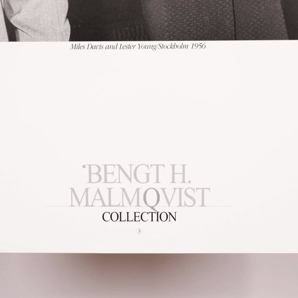 Affischens text med Bengt H. Malmqvist Collection i nederkant