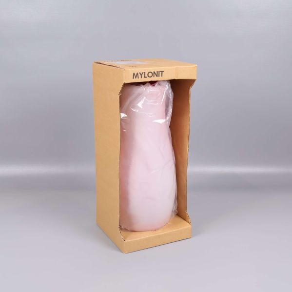 Ljusrosa vas i kartongförpackning märkt MYLONIT