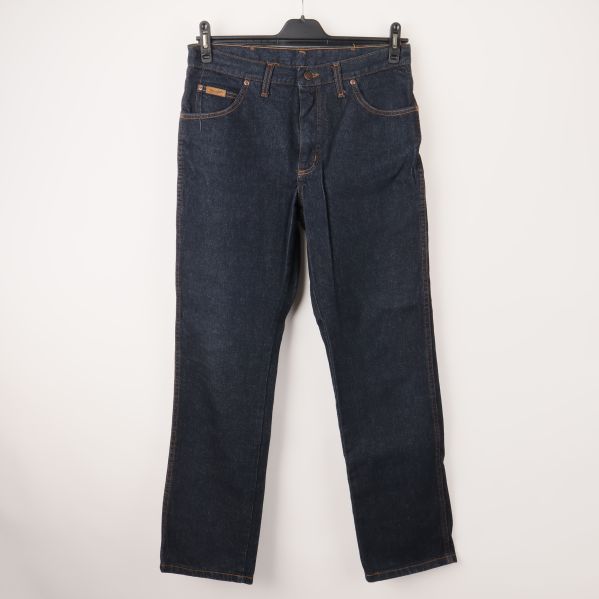 Mörkblå jeans med klassisk passform 