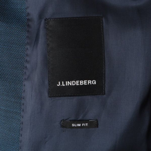 J.Lindeberg märket på insidan av kavajen