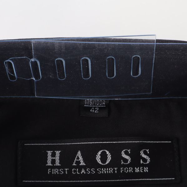 Storleksetikett och märket