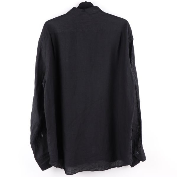 Baksidan Baksidan av svart skjorta