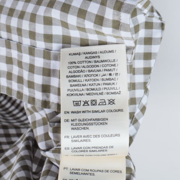 Tvättråd och materialinformation