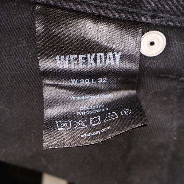 Märkestag med storlek och märke