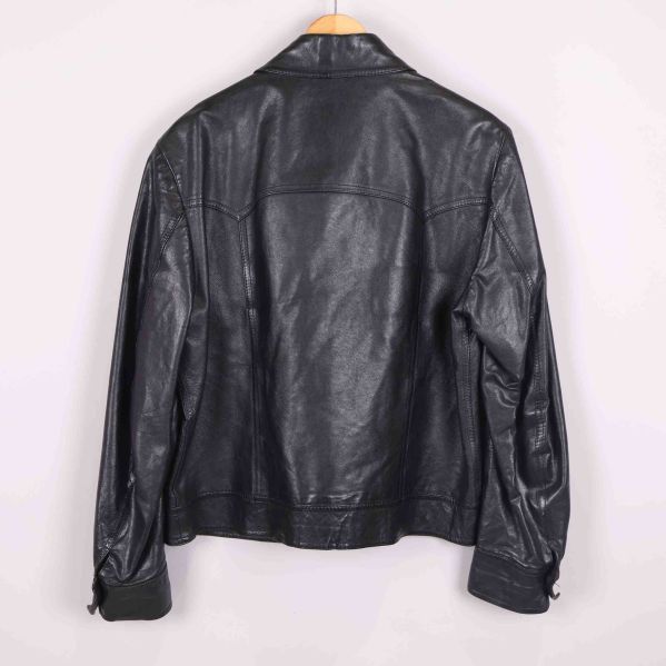 Jackans rygg i skinn