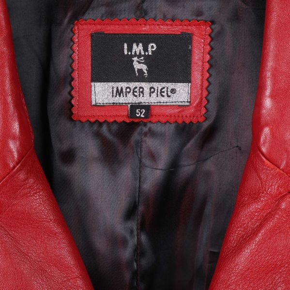 Närbild på Imper Piel etikett i jackan