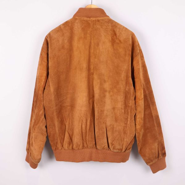 Baksidan av mockajackan