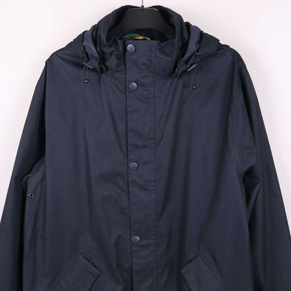 Jacka med rak ryggdetalj