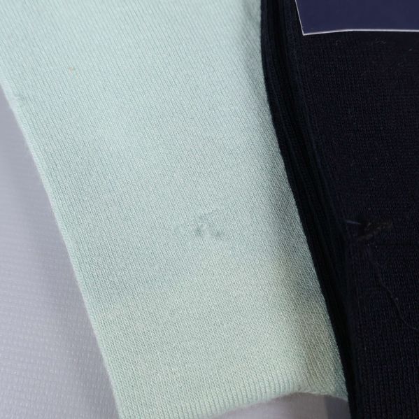 Närbild mintgrön strumpa struktur utan mönster