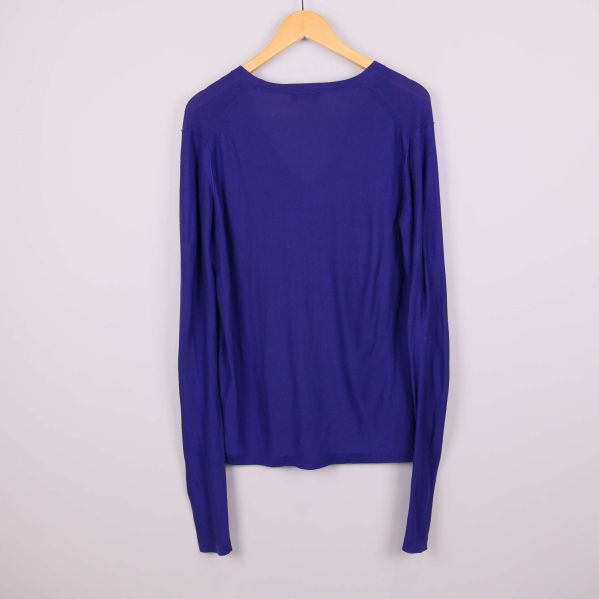 Långärmad lila tröja 
