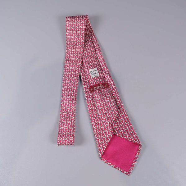 Hermès slips vänd med märkning och fodrad spets