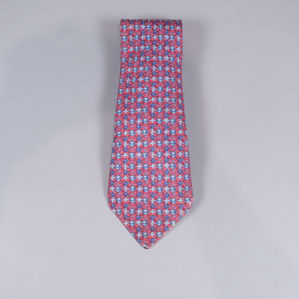 Färgglad grafisk slips 