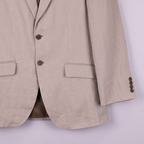 Detalj av ärm med knappar och ficka framtill