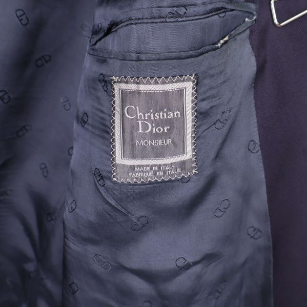 Christian Dior Monsieur-etikett på kavajens insida