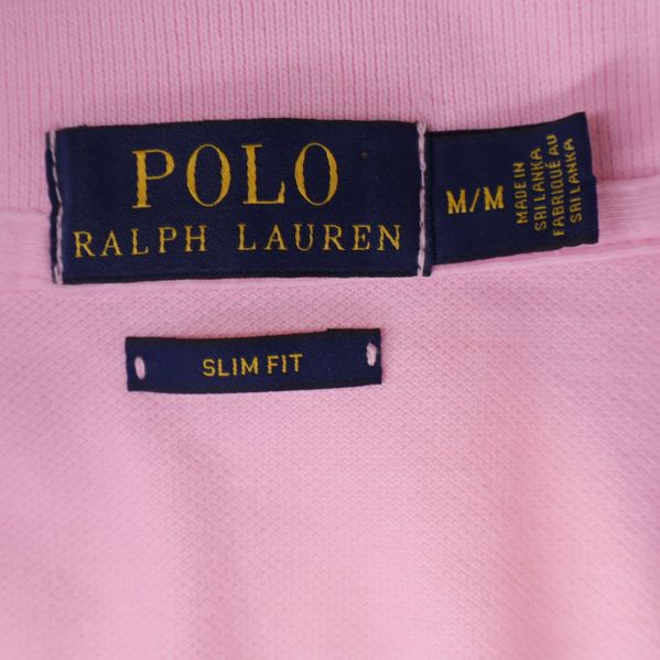 Närbild av Polo Ralph Lauren och Slim Fit 