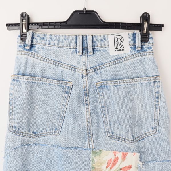 Överdel av kjol med bakfickor