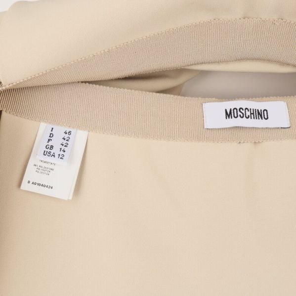 Moschino etikett på kavajens insida