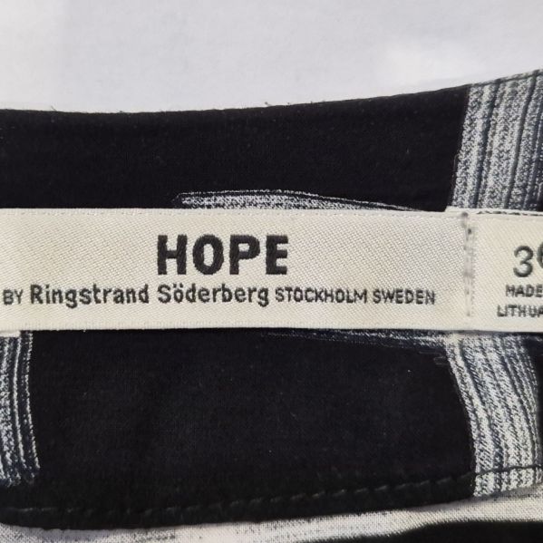 HOPE etikett med storlek 36