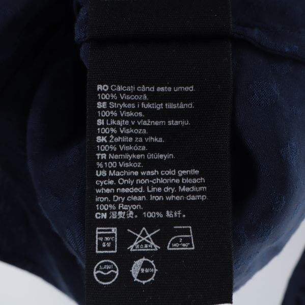Materialetikett med viskosangivelse