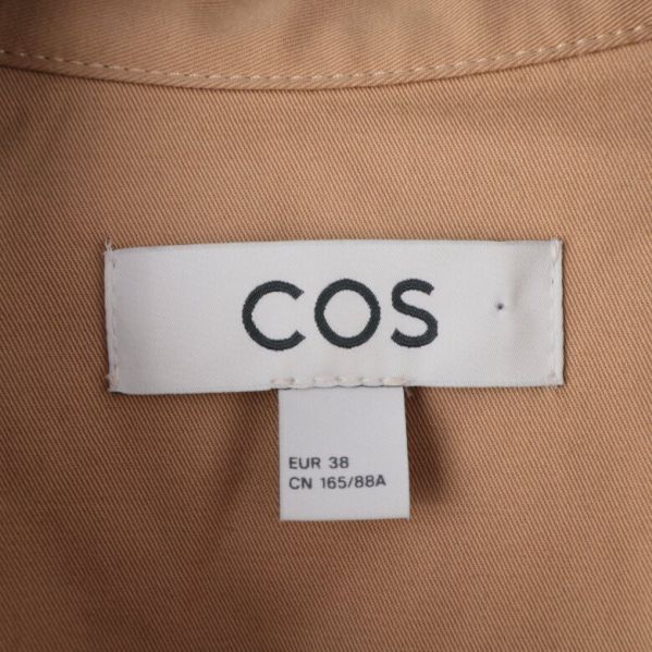Märkesetikett: COS och storlek 38