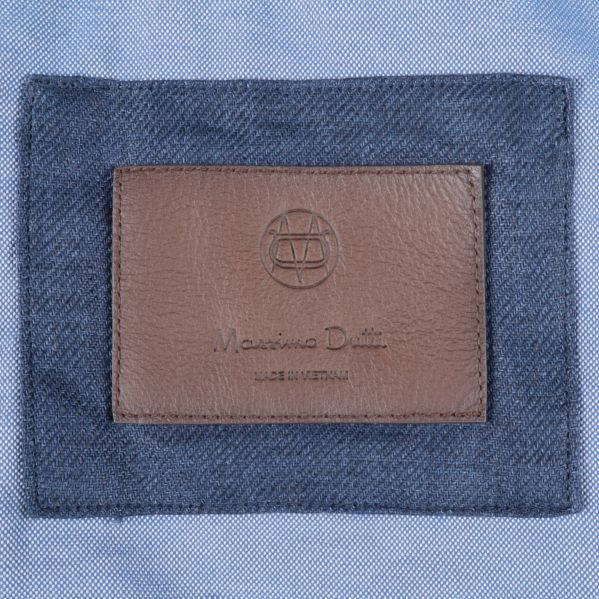 Massimo Dutti etikett inuti jacka