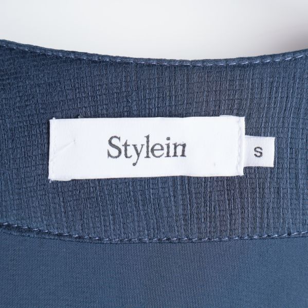 Stylein märkesetikett på insidan