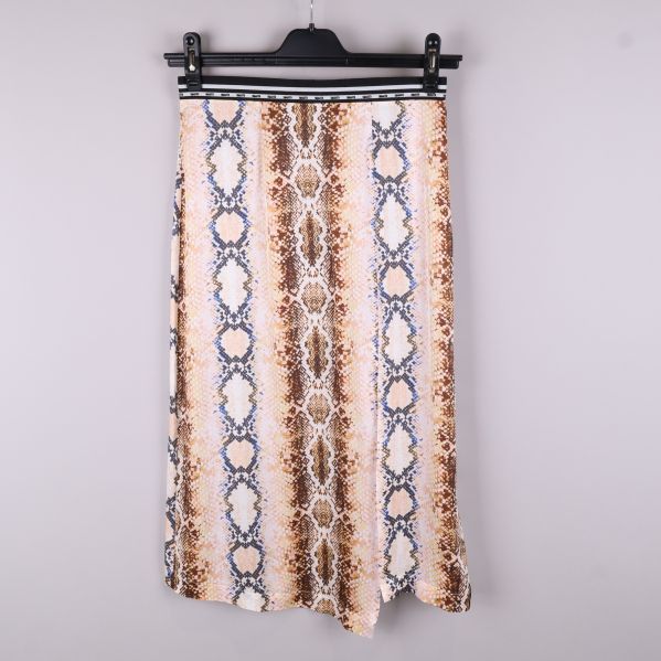 Ormskinnsmönstrad kjol 