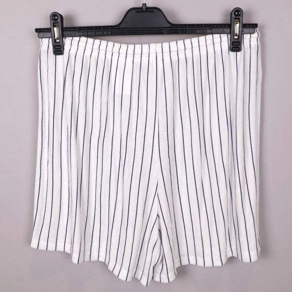 Baksidan på randiga shorts
