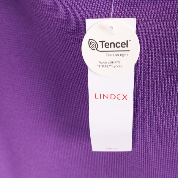 Tygmärke av lyocell och Lindex