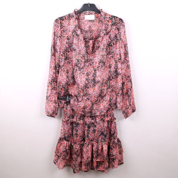 Set med blommig blus och kjol