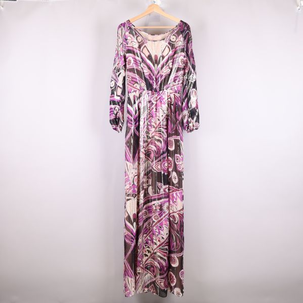 Lång Klänning Bakifrån