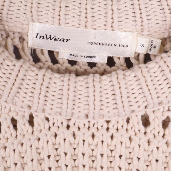 Närbild på märketikett InWear