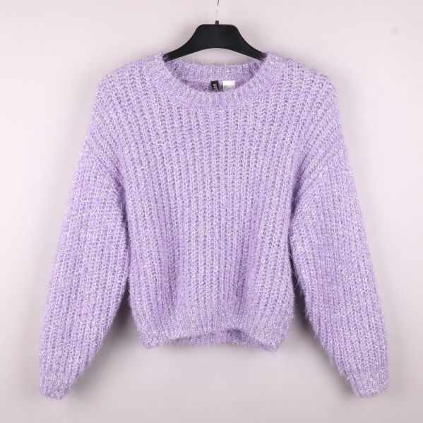 Lila tröja framifrån 