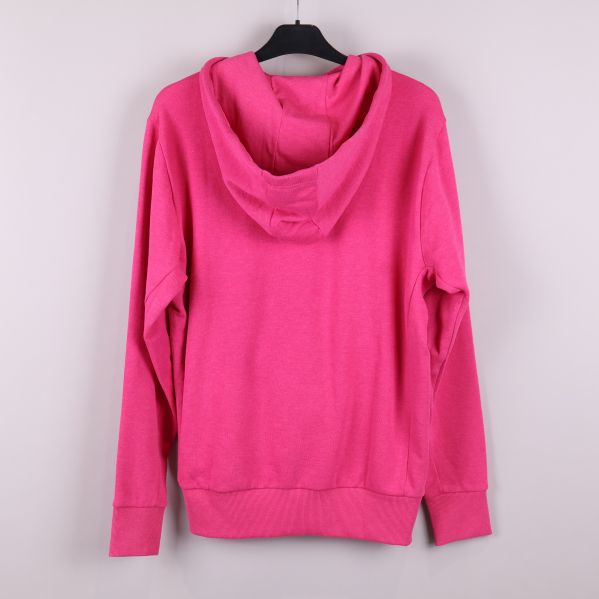 Baksida av rosa hoodie