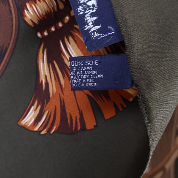 Materiallapp som visar 100% siden på scarf