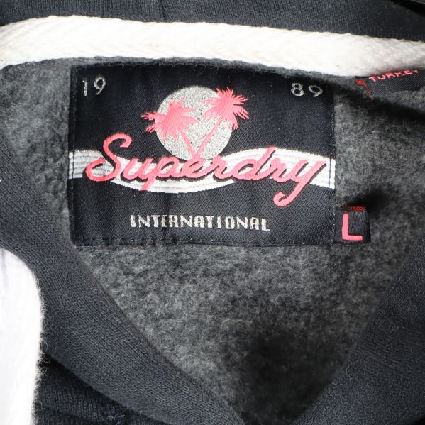 Superdry inneretikett med storlek L